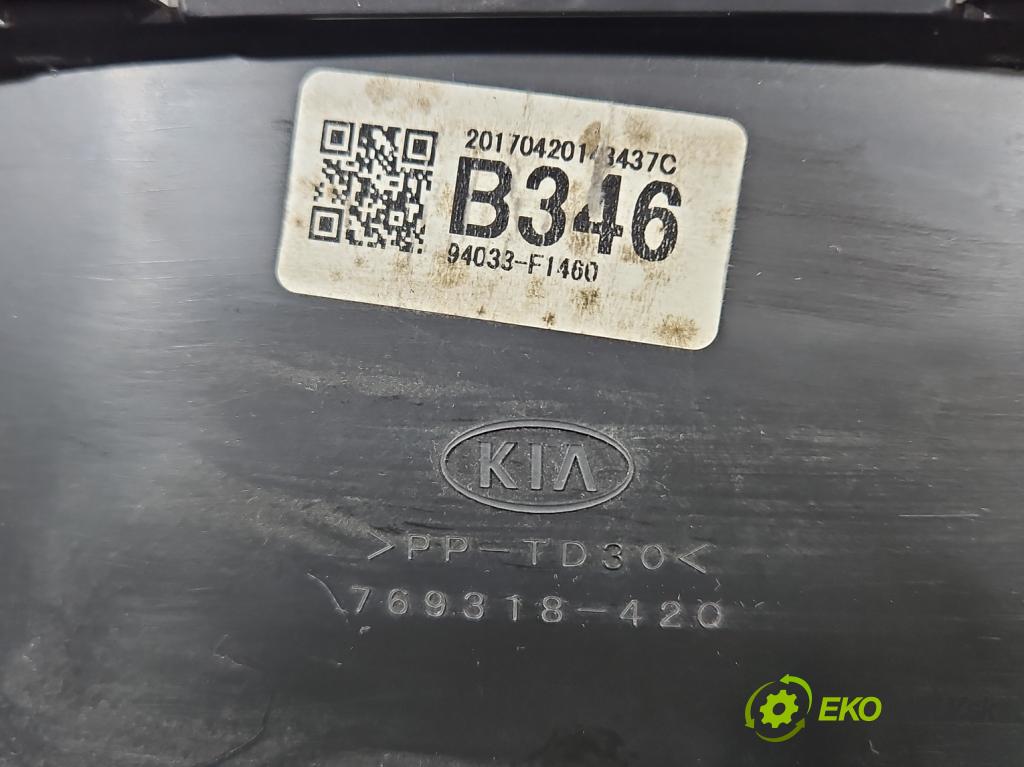 Kia Sportage IV 2015-2021 1.7 crdi 141 HP automatic 104 kW 1685 cm3 5- prístrojovka/ budíky 94033-F1400 (Prístrojové dosky, displeje)