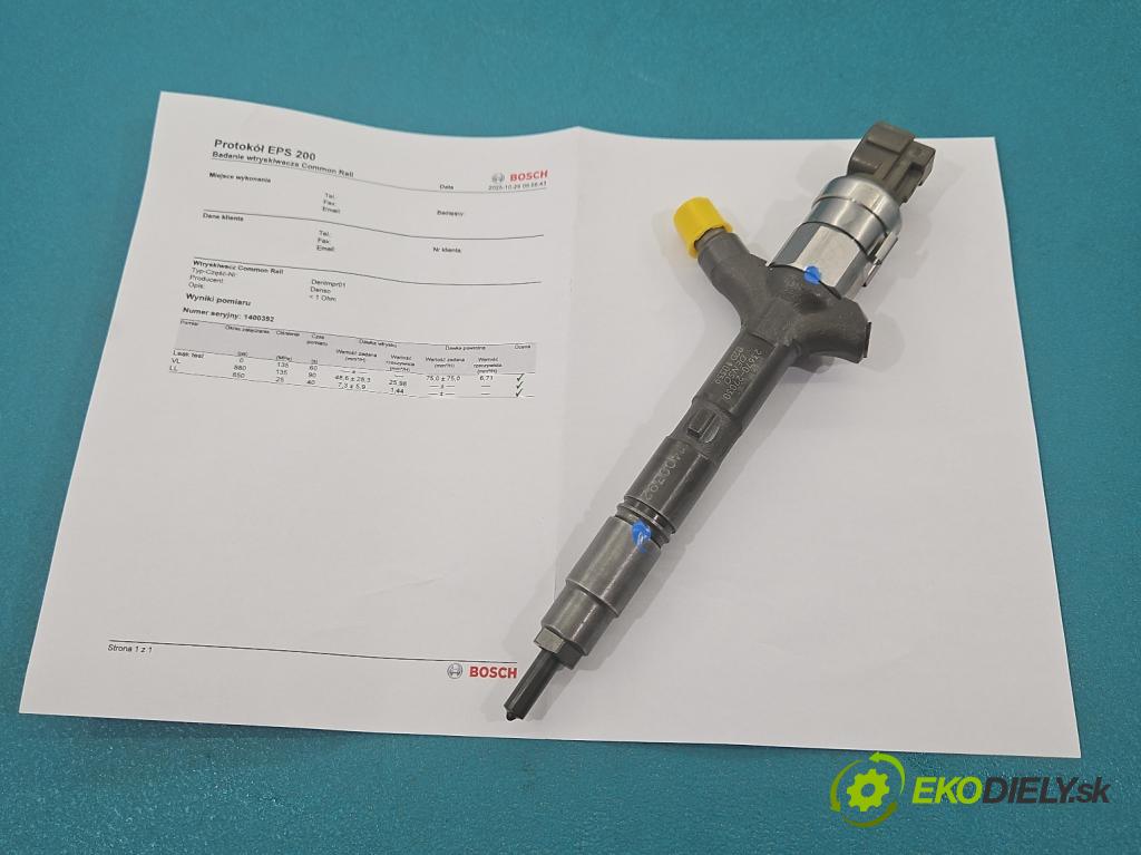 Toyota Corolla E12 2001-2009 2.0 D4D 110 HP manual 81 kW 1995 cm3 3- vstrek 23670-27030 (Vstrekovač paliva)