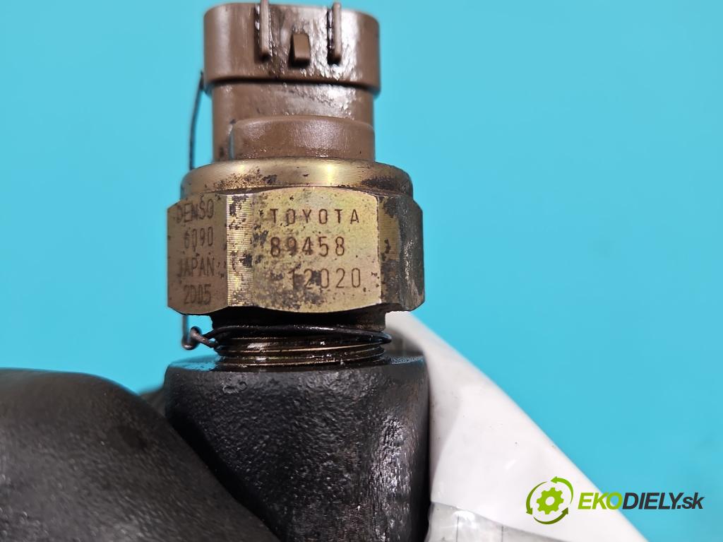 Toyota Corolla E12 2001-2009 2.0 D4D 110 HP manual 81 kW 1995 cm3 3- lišta vstrekovacia 89458-12020 (Vstrekovacie lišty)