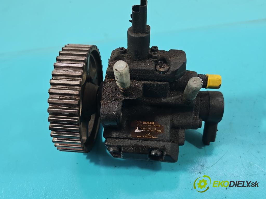 Peugeot 206 2.0 hdi 90 HP manual 66 kW 1997 cm3 3- čerpadlo vstrekovacia 0445010046 (Vstrekovacie čerpadlá)