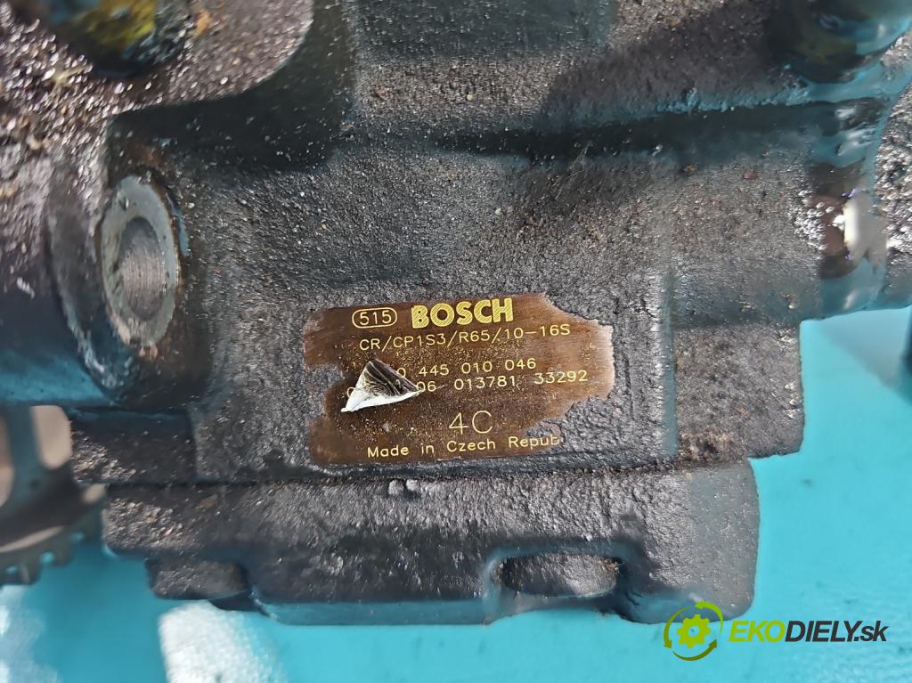 Peugeot 206 2.0 hdi 90 HP manual 66 kW 1997 cm3 3- čerpadlo vstrekovacia 0445010046 (Vstrekovacie čerpadlá)
