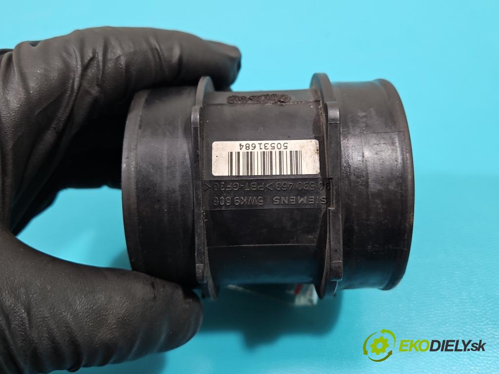 Opel Zafira A 1999-2005 1.8 16V 125 HP manual 92 kW 1796 cm3 5- průtokoměr: 5WK9606 (Váhy vzduchu)