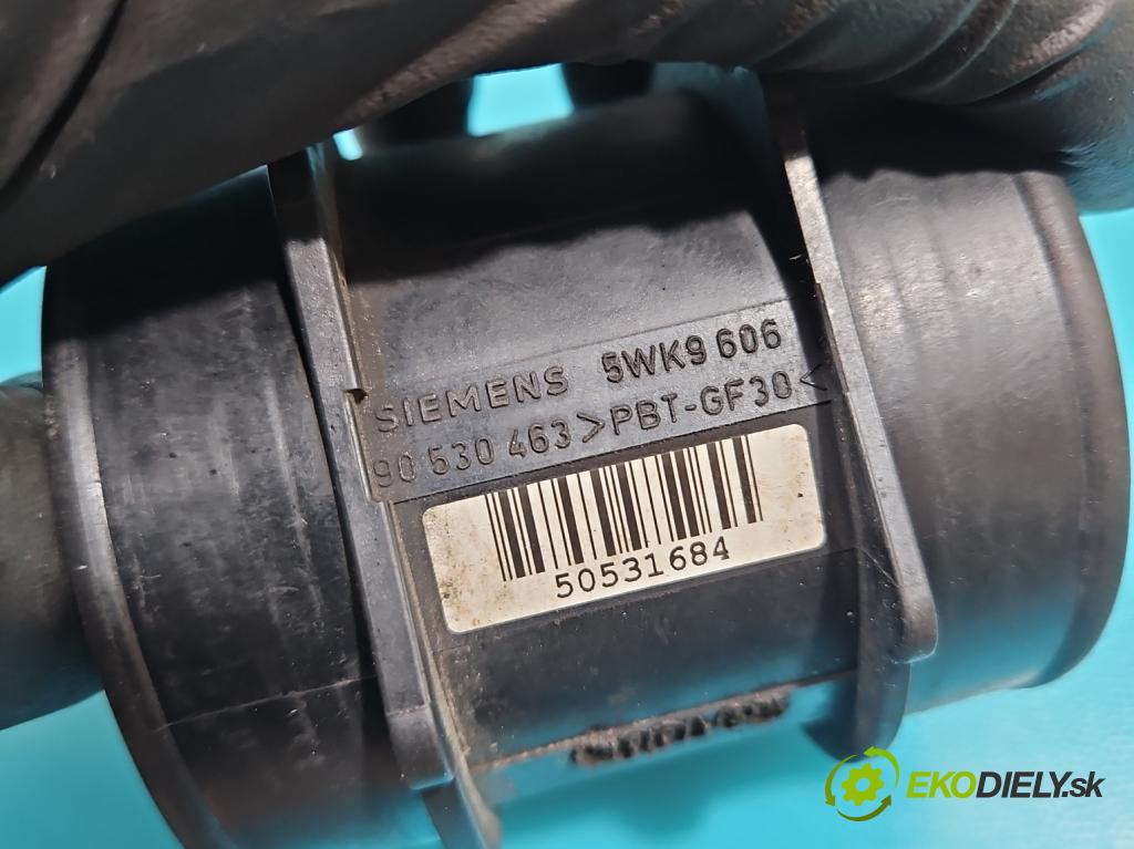 Opel Zafira A 1999-2005 1.8 16V 125 HP manual 92 kW 1796 cm3 5- průtokoměr: 5WK9606 (Váhy vzduchu)