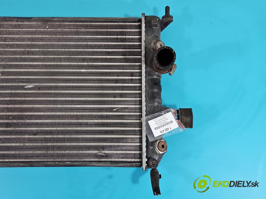 Opel Zafira A 1999-2005 1.8 16V 125 hp manual 92 kW 1796 cm3 5- Chladič vody  (Chladiče vody)