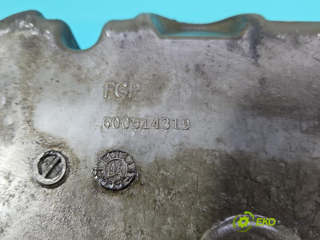 Opel Zafira A 1999-2005 1.8 16V 125 hp manual 92 kW 1796 cm3 5- vana olejová 600514319 (Olejové vany)