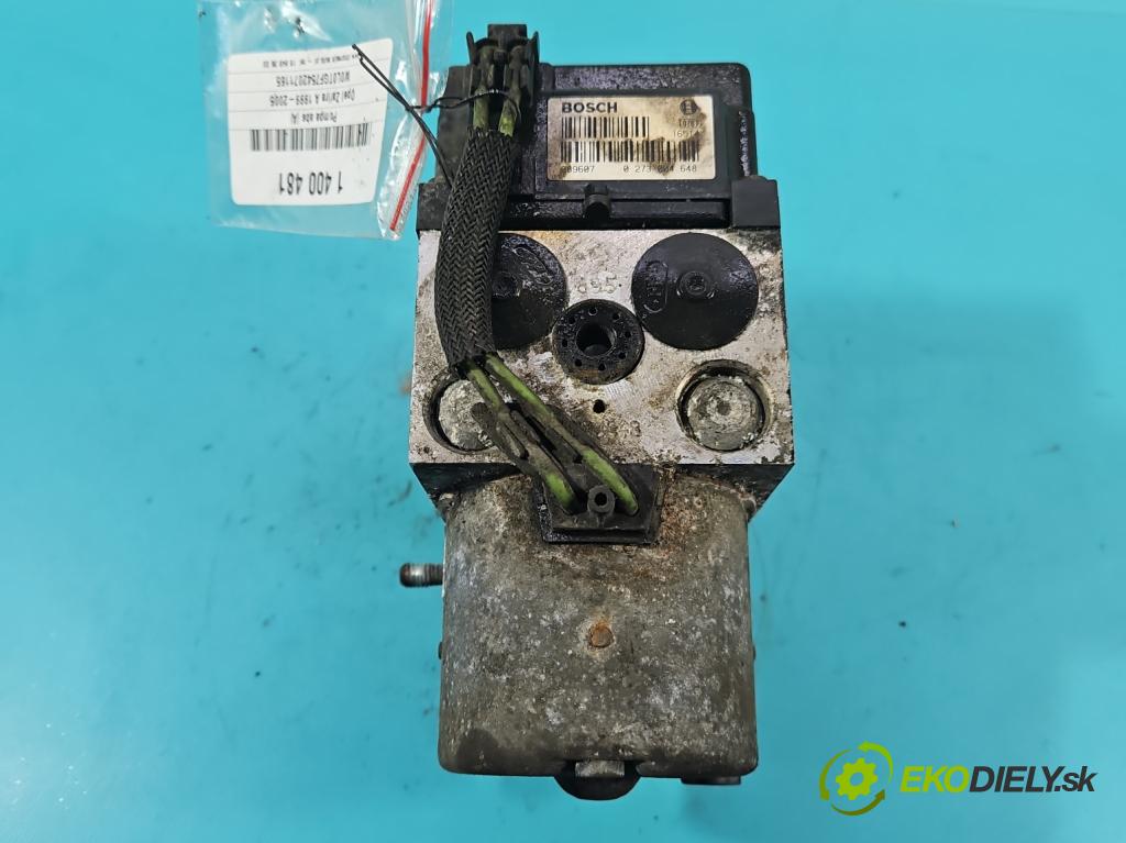Opel Zafira A 1999-2005 1.8 16V 125 HP manual 92 kW 1796 cm3 5- čerpadlo abs 0273004648 (Pumpy ABS)
