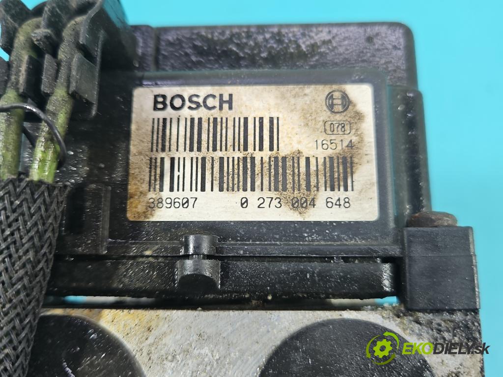 Opel Zafira A 1999-2005 1.8 16V 125 HP manual 92 kW 1796 cm3 5- čerpadlo abs 0273004648 (Pumpy ABS)