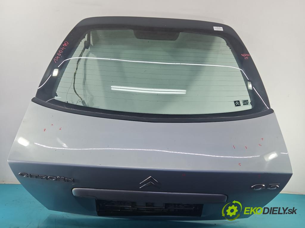 Citroen C5 I 2001-2008 1,8.0 16V 116 hp manual 85 kW 1749 cm3 5- zadní kufrové dveře  (Zadní kapoty)