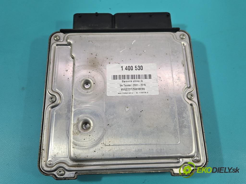 Vw Touran I 2003-2015 1.9 tdi (BKC) 105 HP automatic 77 kW 1896 cm3 5- riadiaca jednotka motora 03G906016DK