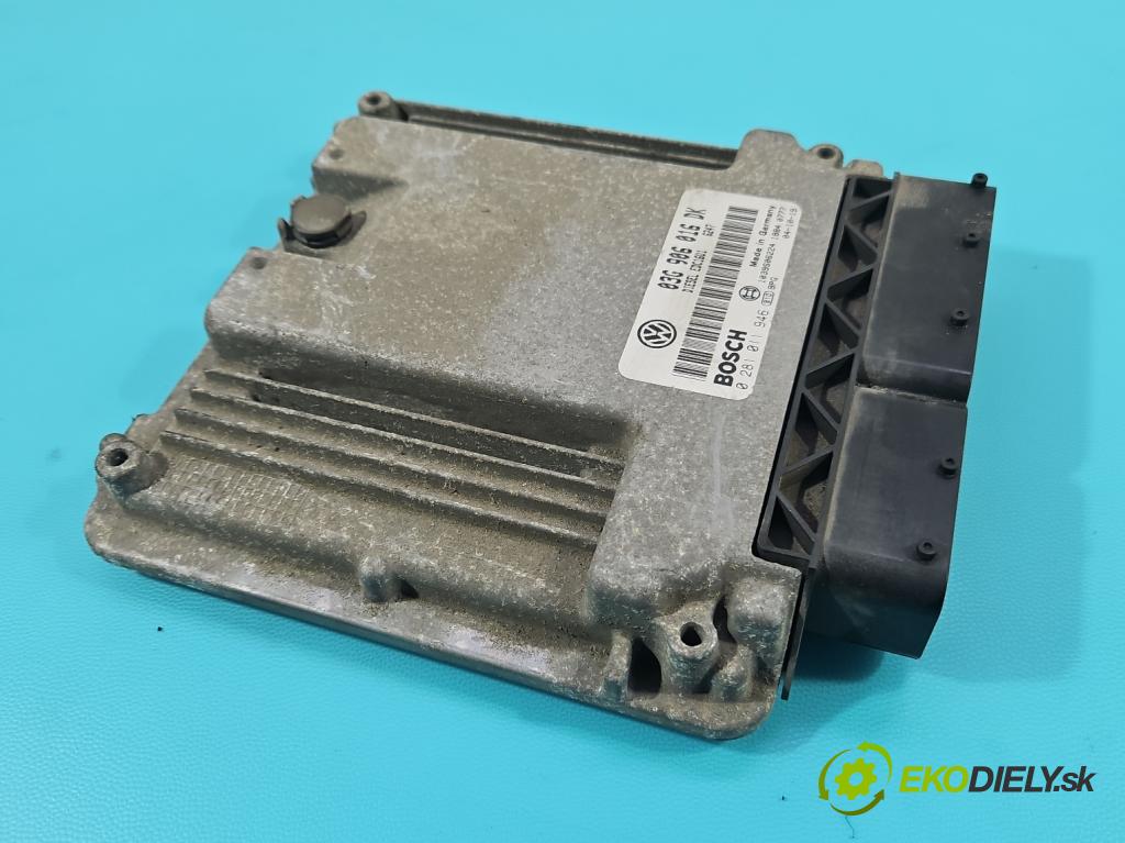 Vw Touran I 2003-2015 1.9 tdi (BKC) 105 HP automatic 77 kW 1896 cm3 5- riadiaca jednotka motora 03G906016DK
