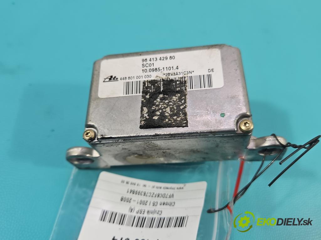 Citroen C5 I 2001-2008 1,8.0 16V 116 hp manual 85 kW 1749 cm3 5- snímač ESP 9641342980