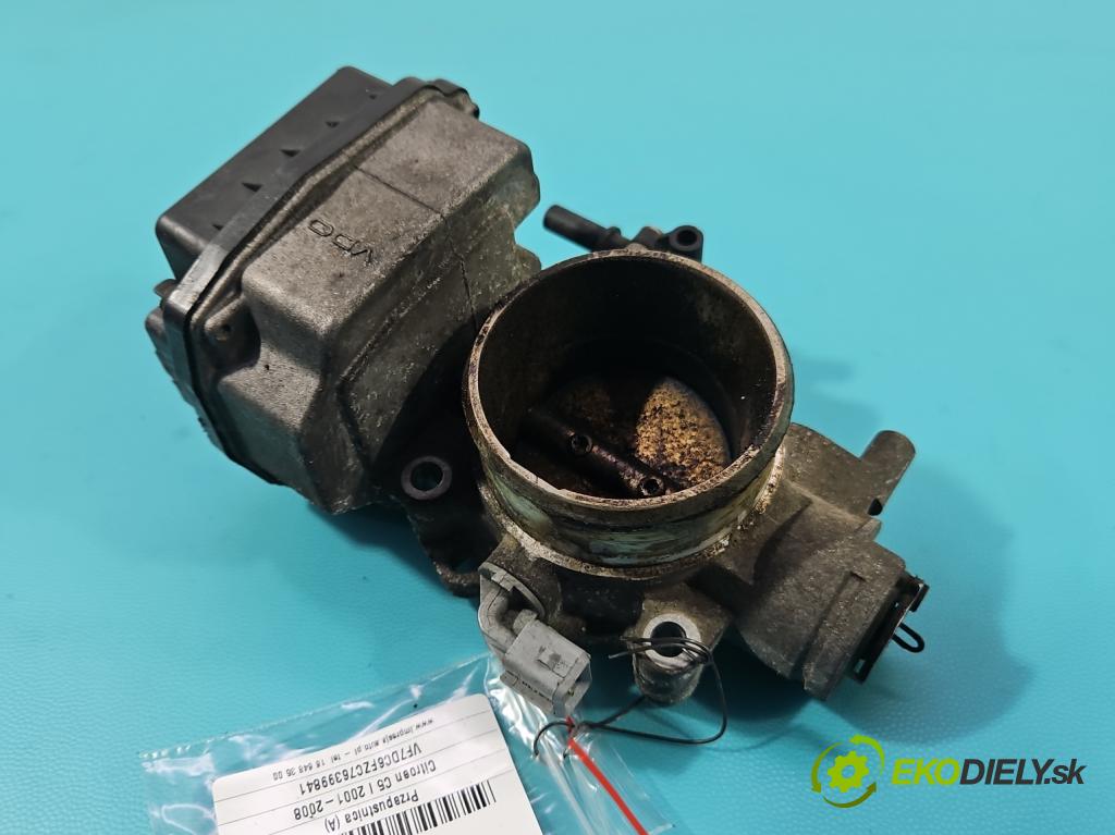 Citroen C5 I 2001-2008 1,8.0 16V 116 HP manual 85 kW 1749 cm3 5- klapka 9648053780 (Škrtiace klapky)