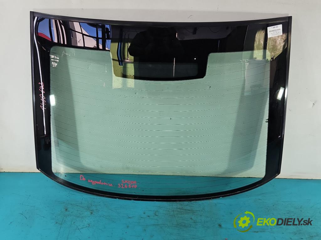 Skoda Octavia I 1996-2010 1.9 tdi 90 hp manual 66 kW 1896 cm3 5- sklo zadní  (Okna zadní)