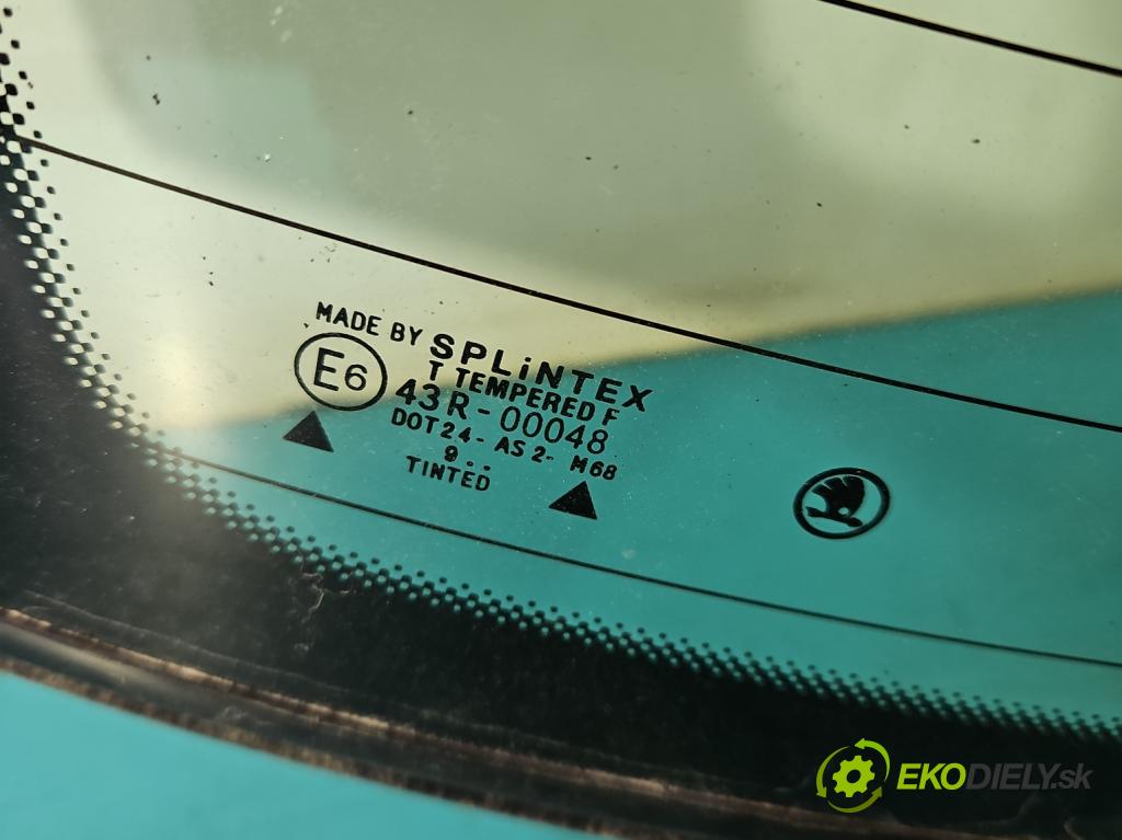 Skoda Octavia I 1996-2010 1.9 tdi 90 hp manual 66 kW 1896 cm3 5- sklo zadní  (Okna zadní)