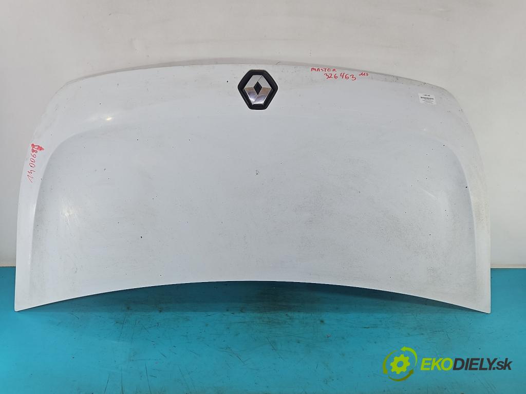 Renault Master III 2010-2019 2.3 dci 101 HP manual 74 kW 2299 cm3 5- kapota predná 