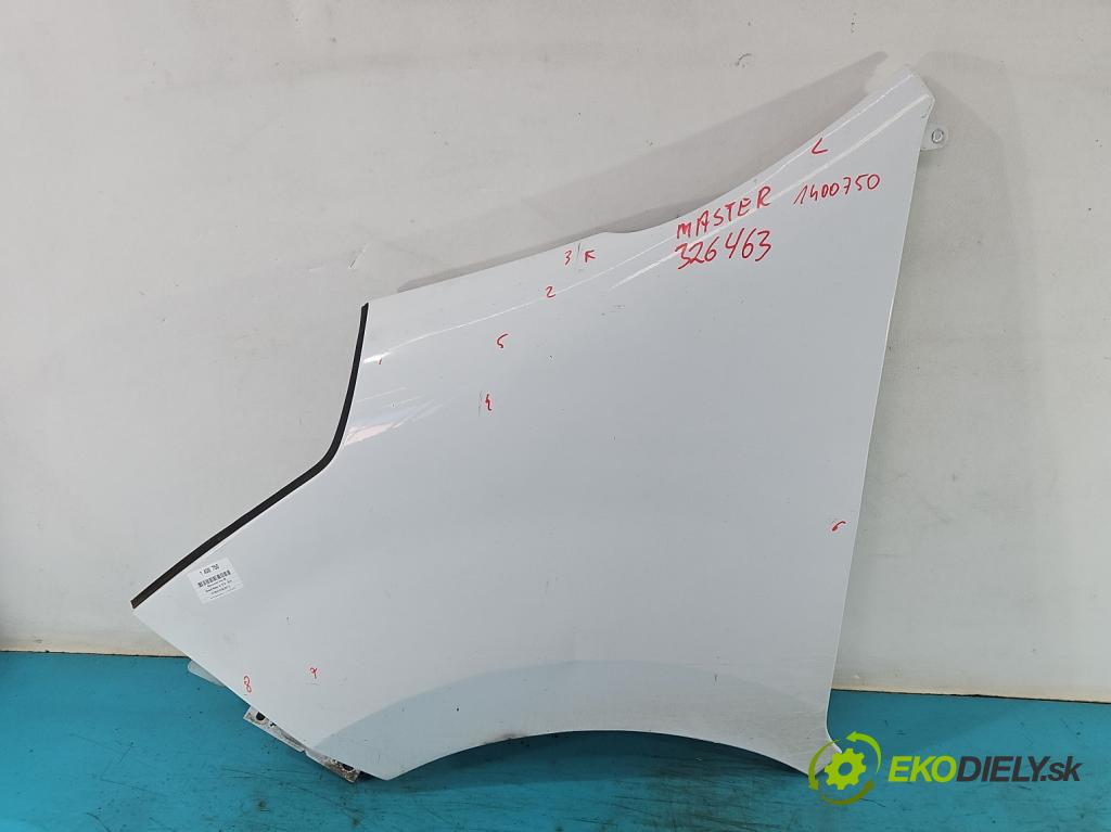 Renault Master III 2010-2019 2.3 dci 101 hp manual 74 kW 2299 cm3 5- blatnik přední levý  (Predné ľavé)