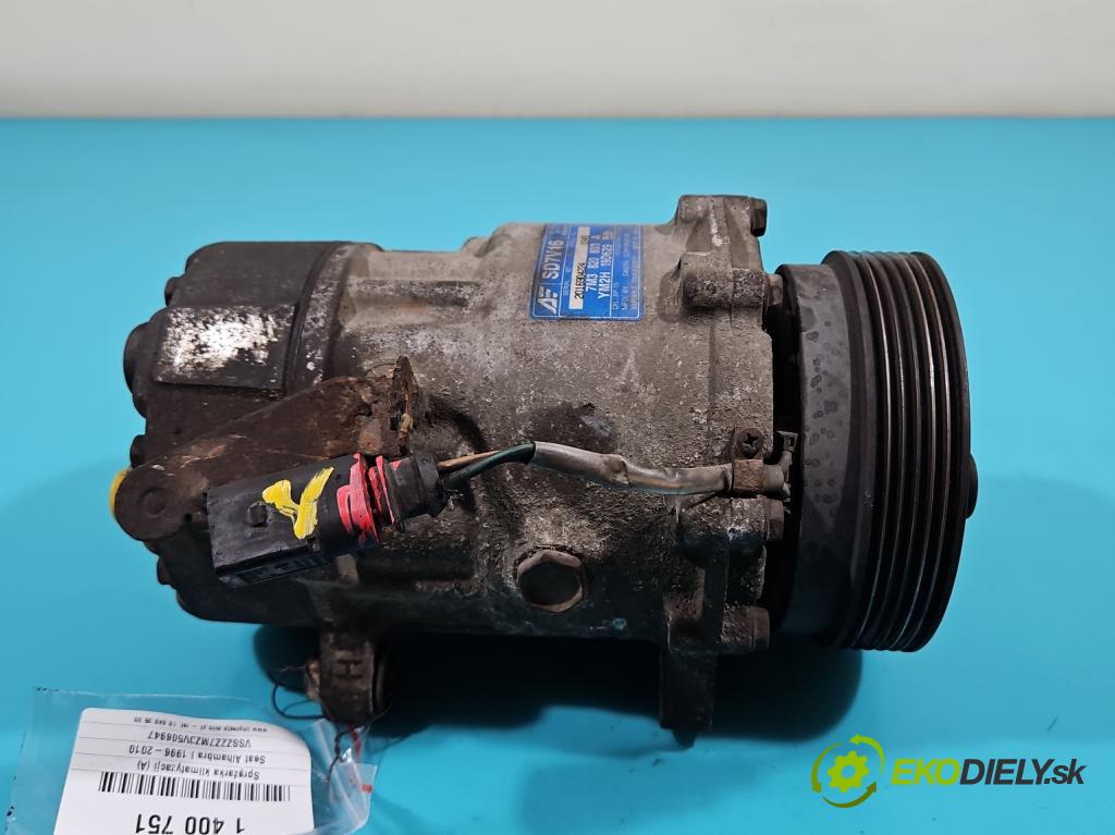 Seat Alhambra I 1996-2010 1.9 tdi 116 hp manual 85 kW 1896 cm3 5- Kompresor: klíma 7M3820803A (Kompresory)