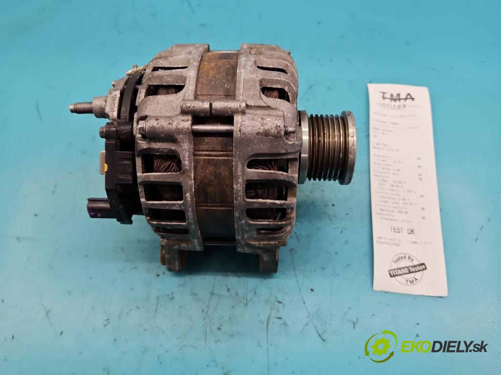 Renault Clio IV 2012-2020 0.9 T 90 HP manual 66 kW 898 cm3 5- Alternator  (Alternátory)