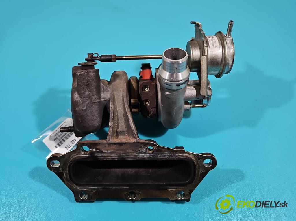 Renault Clio IV 2012-2020 0.9 T 90 HP manual 66 kW 898 cm3 5- turbodúchadlo, turbo 49373-04003 (Turbodúchadlo (kompletné))