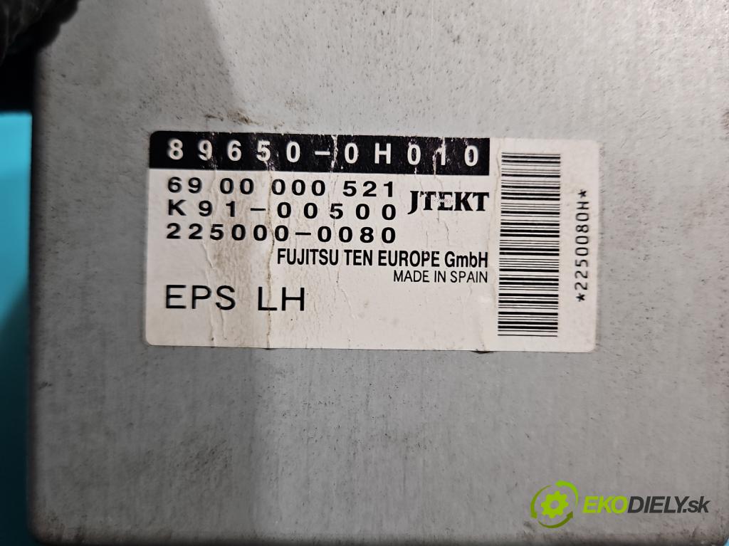 Peugeot 107 1.0 68 hp manual 50 kW 998 cm3 3- řídící jednotka 89650-0H010