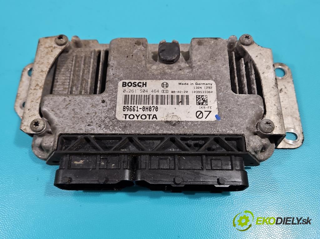 Peugeot 107 1.0 68 HP manual 50 kW 998 cm3 3- riadiaca jednotka motora 0261S04464