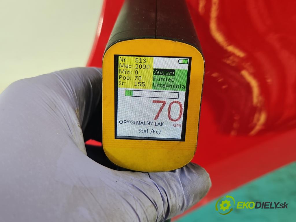 Peugeot 107 1.0 68 hp manual 50 kW 998 cm3 3- blatnik přední levý  (Predné ľavé)