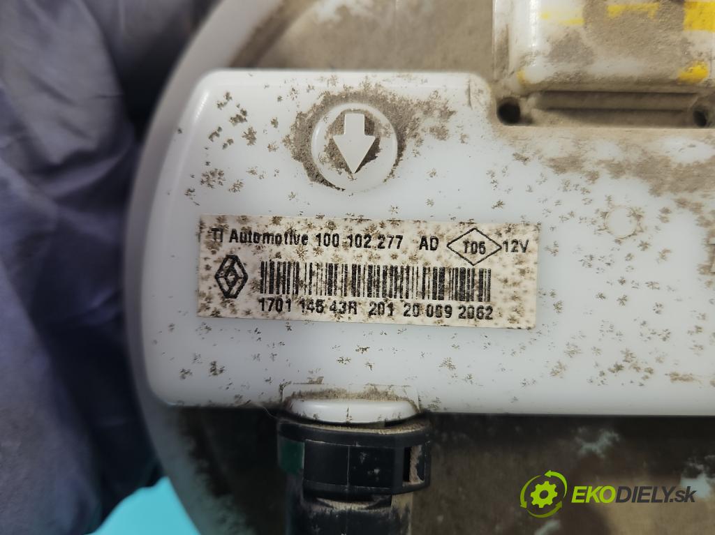 Renault Clio IV 2012-2020 0.9 T 90 hp manual 66 kW 898 cm3 5- čerpadlo paliva 170114543R