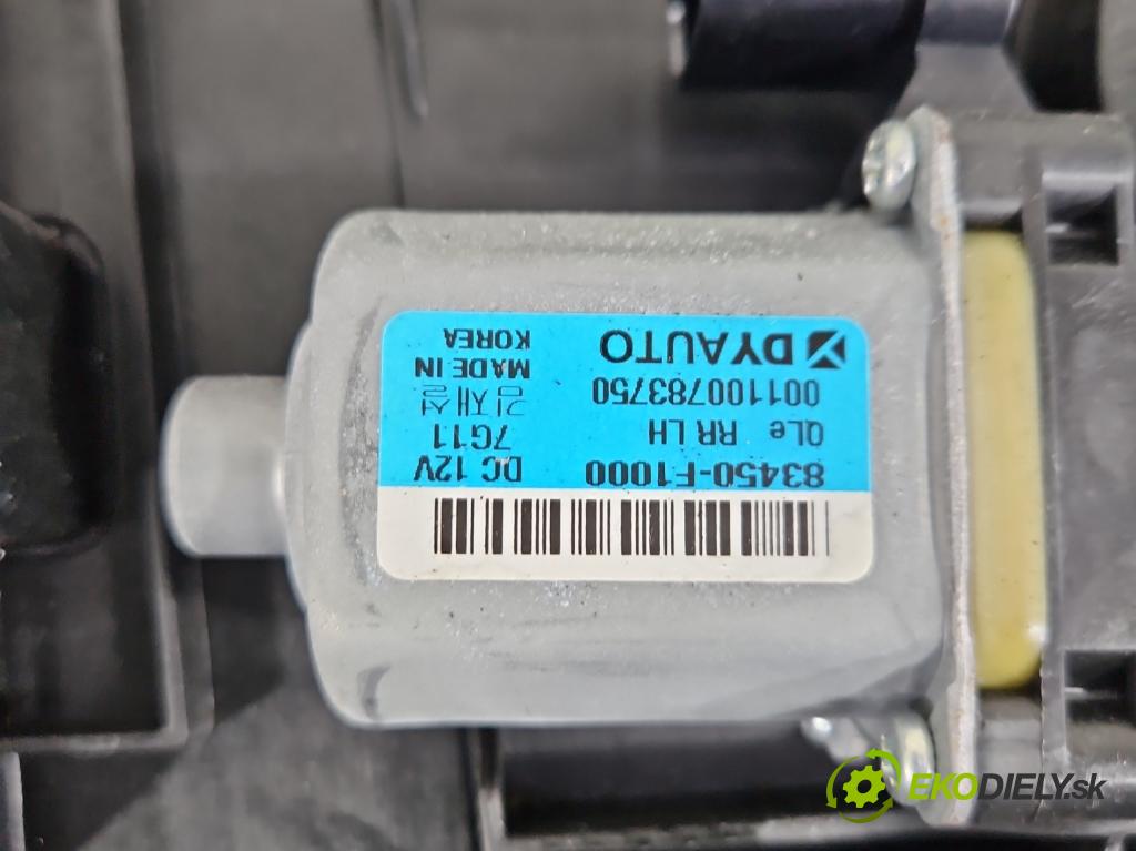 Kia Sportage IV 2015-2021 1.7 crdi 141 hp automatic 104 kW 1685 cm3 5- mechanismus stahování zadní levý 83450-F1000