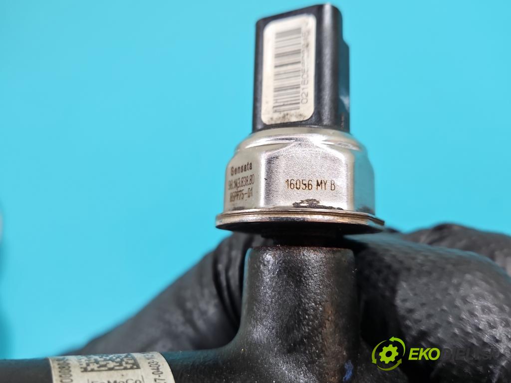 Ford Mondeo Mk5 2014-2022 2.0 tdci 150 HP manual 110,3 kW 1997 cm3 5- lišta vstrekovacia 9674300080-04 (Vstrekovacie lišty)