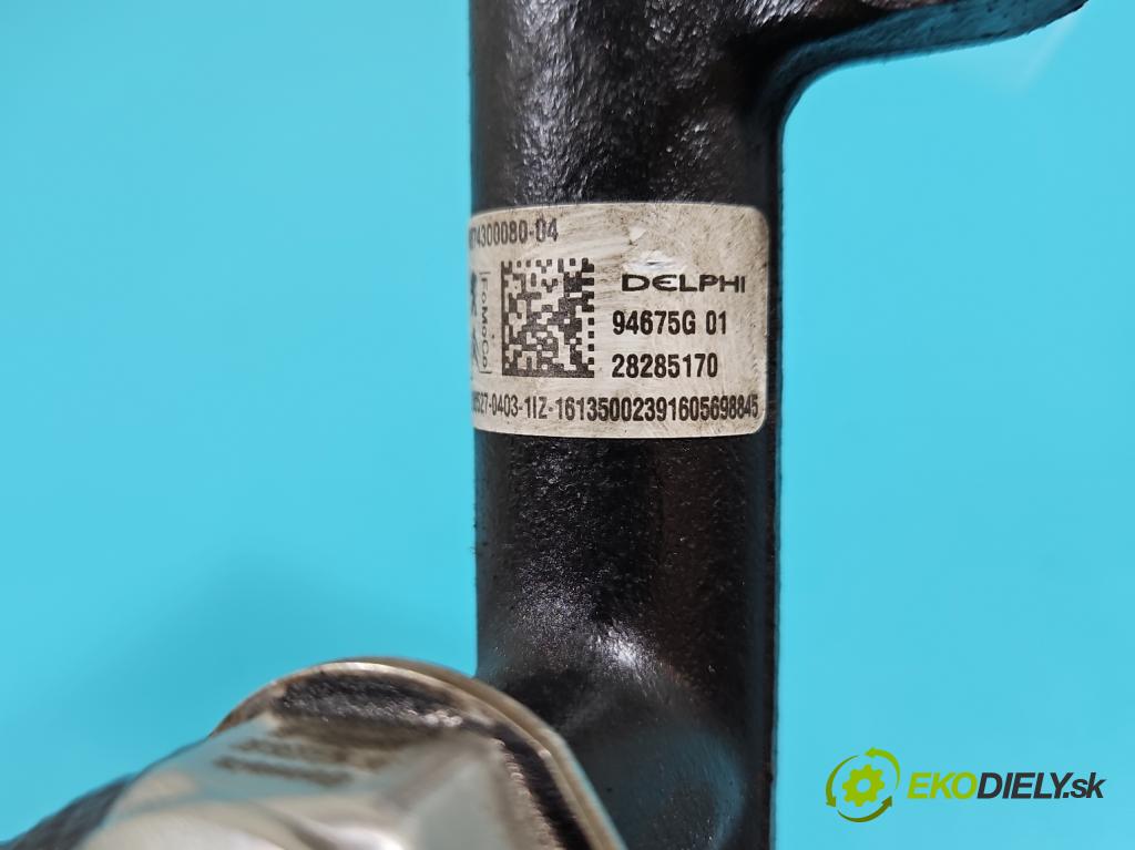 Ford Mondeo Mk5 2014-2022 2.0 tdci 150 HP manual 110,3 kW 1997 cm3 5- lišta vstrekovacia 9674300080-04 (Vstrekovacie lišty)