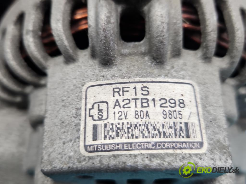Mazda 323f 2.0 ditd 90 HP manual 66 kW 1998 cm3 5- Alternator A2TB1298 (Alternátory)