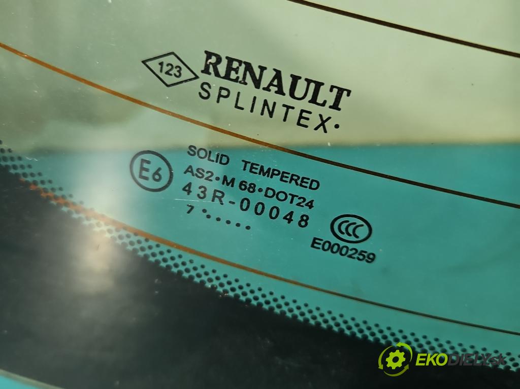 Renault Scenic II 2003-2009 1.9 dci 131 hp manual 96 kW 1870 cm3 5- sklo zadní  (Okna zadní)