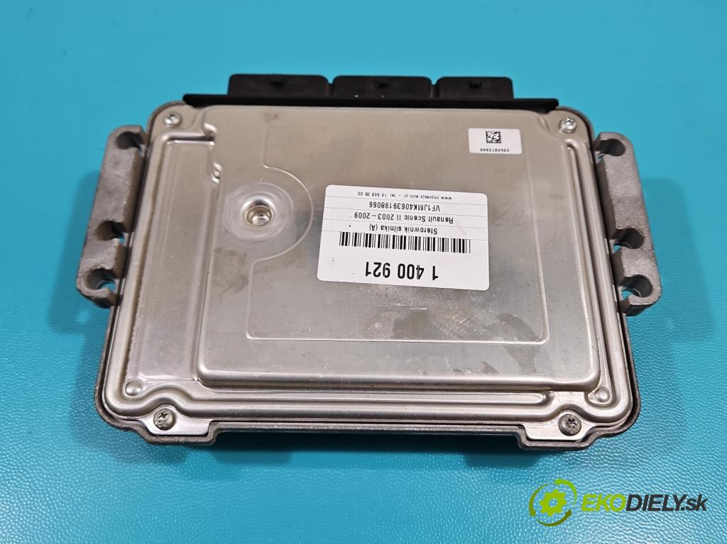 Renault Scenic II 2003-2009 1.9 dci 131 HP manual 96 kW 1870 cm3 5- riadiaca jednotka motora 8200705747