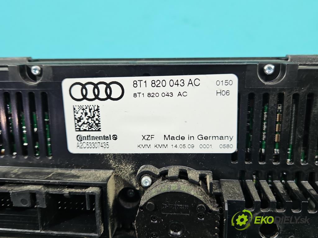 Audi A4 B8 2007-2015 1.8 TFSI 120 HP manual 88 kW 1798 cm3 5- panel kúrenia 8T1820043AC