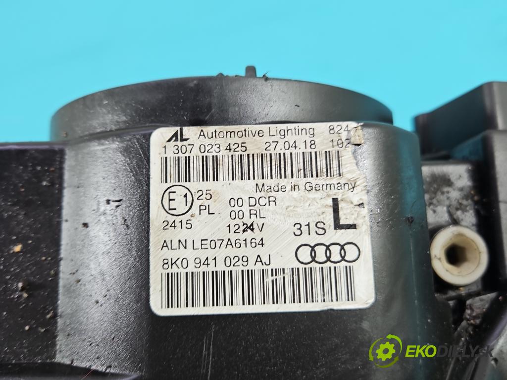 Audi A4 B8 2007-2015 1.8 TFSI 120 hp manual 88 kW 1798 cm3 5- světlo levý 8K0941029AJ (Klika dveří ostatní)