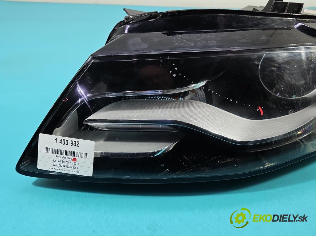 Audi A4 B8 2007-2015 1.8 TFSI 120 hp manual 88 kW 1798 cm3 5- světlo levý 8K0941029AJ (Klika dveří ostatní)