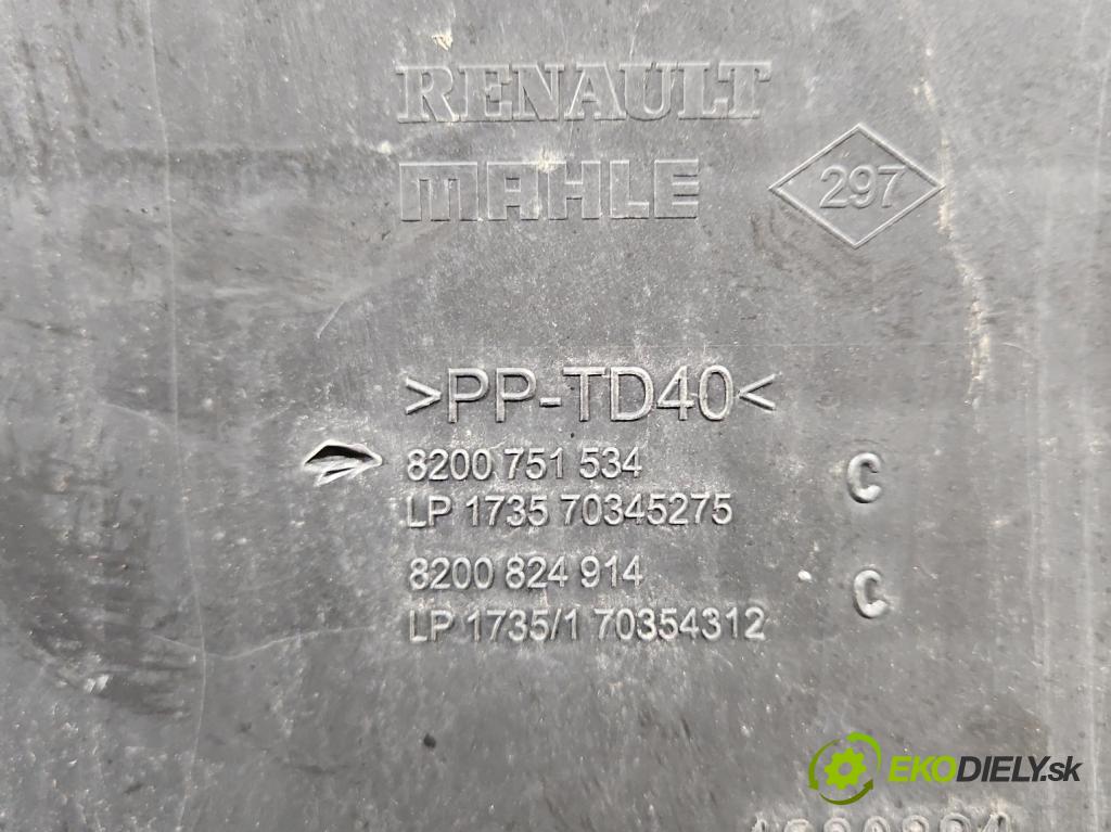 Renault Master III 2010-2019 2.3 dci 101 HP manual 74 kW 2299 cm3 5- obal filtra vzduchu 8200751534 (Obaly filtrov vzduchu)