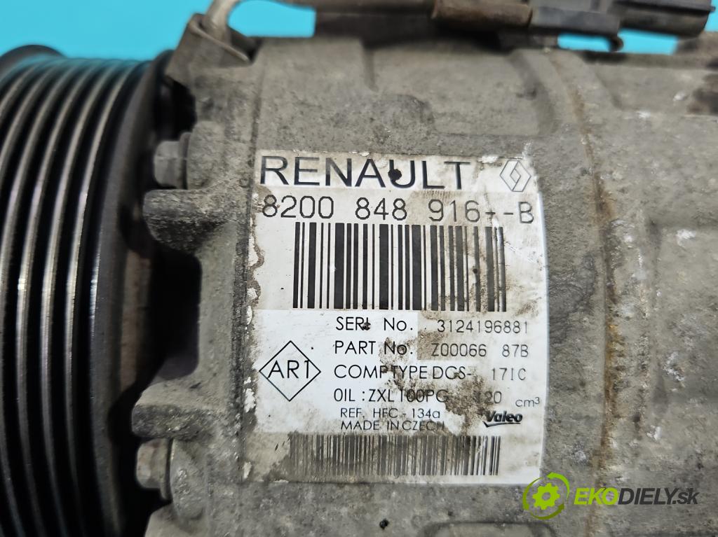 Renault Master III 2010-2019 2.3 dci 101 hp manual 74 kW 2299 cm3 5- Kompresor: klíma 8200848916 (Kompresory)