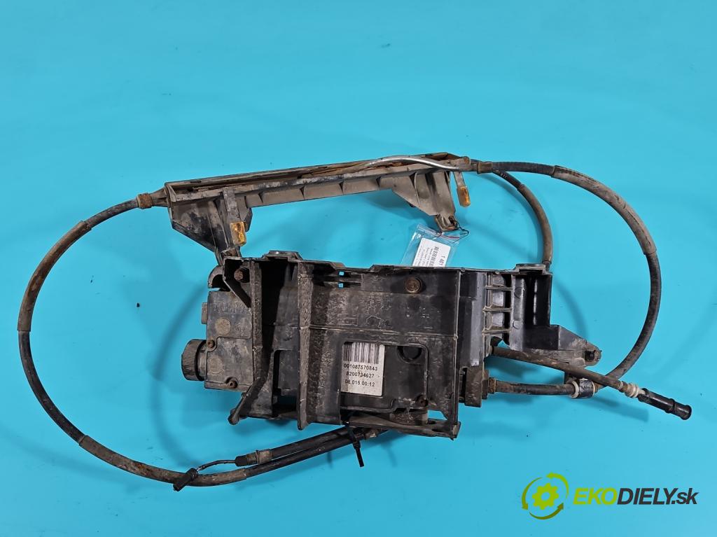 Renault Scenic II 2003-2009 1.9 dci 131 HP manual 96 kW 1870 cm3 5- Brzda manuál: elektrický: 8200734627 (Ručné brzdy)