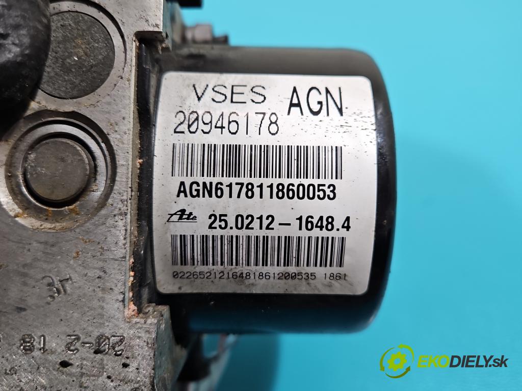 Opel Antara 2006-2015 2.2 cdti 163 HP automatic 120 kW 2231 cm3 5- čerpadlo abs 20946178 (Pumpy ABS)