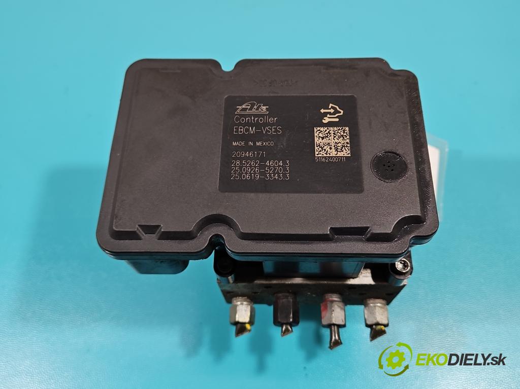 Opel Antara 2006-2015 2.2 cdti 163 HP automatic 120 kW 2231 cm3 5- čerpadlo abs 20946178 (Pumpy ABS)