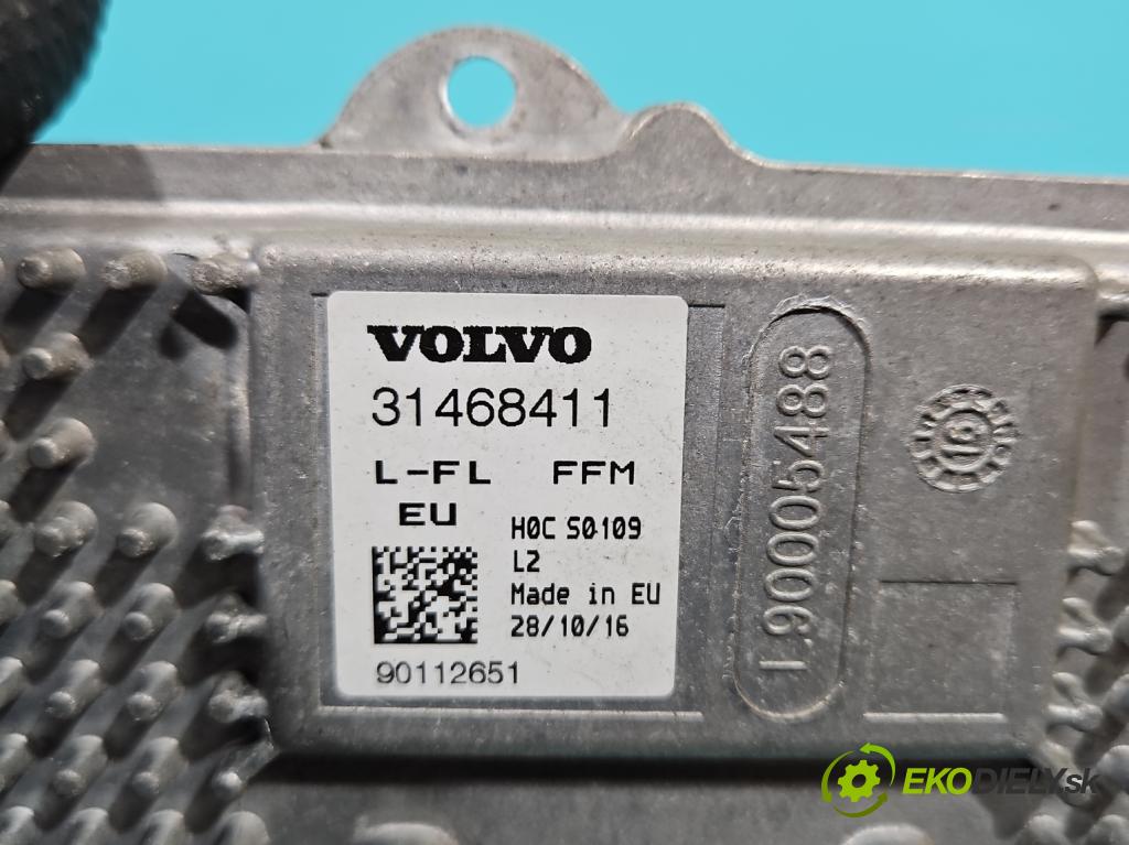 Volvo V90 2016- 2.0 D5 235 HP automatic 173 kW 1969 cm3 5- střídač: xenon 31468411 (Riadiaca jednotka xenónu)
