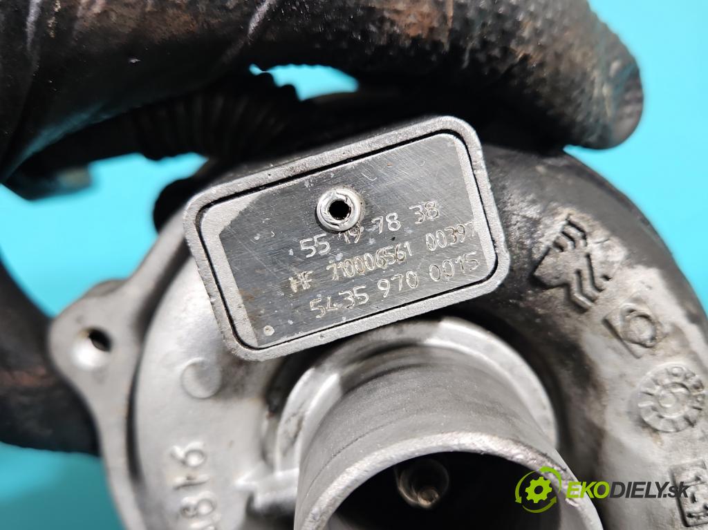 Opel Astra III 2004-2014 1,3.0 cdti 90 hp manual 66 kW 1248 cm3 5- Turbodmychadlo 54359700015 (Turbodúchadla (kompletní))