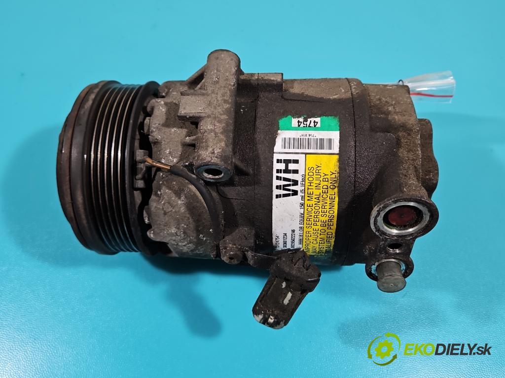 Opel Astra III 2004-2014 1,3.0 cdti 90 hp manual 66 kW 1248 cm3 5- Kompresor: klíma 13124754 (Kompresory)