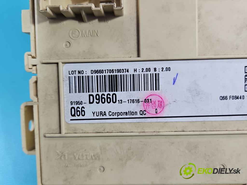 Kia Sportage IV 2015-2021 1.7 crdi 141 hp automatic 104 kW 1685 cm3 5- skříňka pojistková 91950-D9660 (Pojistkové skříňky)