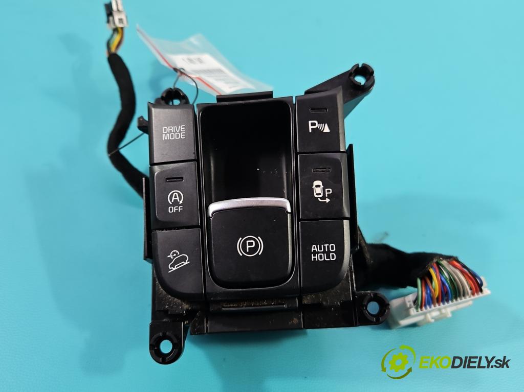 Kia Sportage IV 2015-2021 1.7 crdi 141 HP automatic 104 kW 1685 cm3 5- prepínač brzda: ručný 93600-D9140 (Prepínače, spínače, tlačidlá a ovládače kúrenia)
