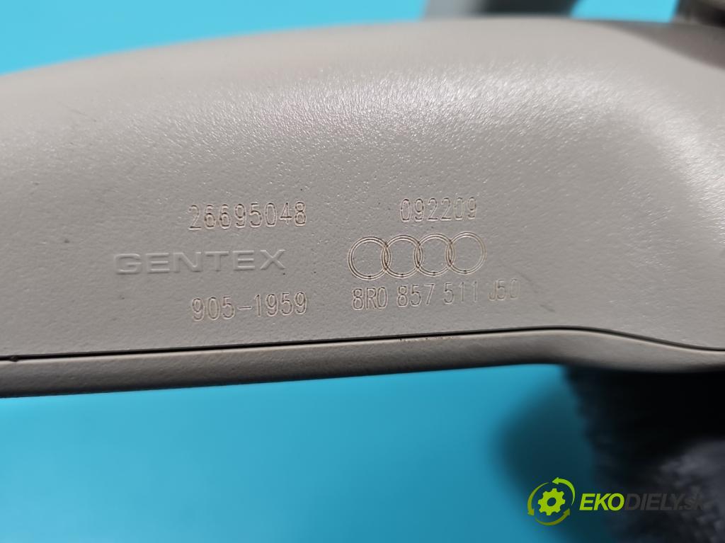 Audi Q5 2008-2016 2.0 TFSI 211KM manual 155 kW 1984 cm3 5- zpětné zrcátko vnitřní 8R0857511 (Světla vnitřní)