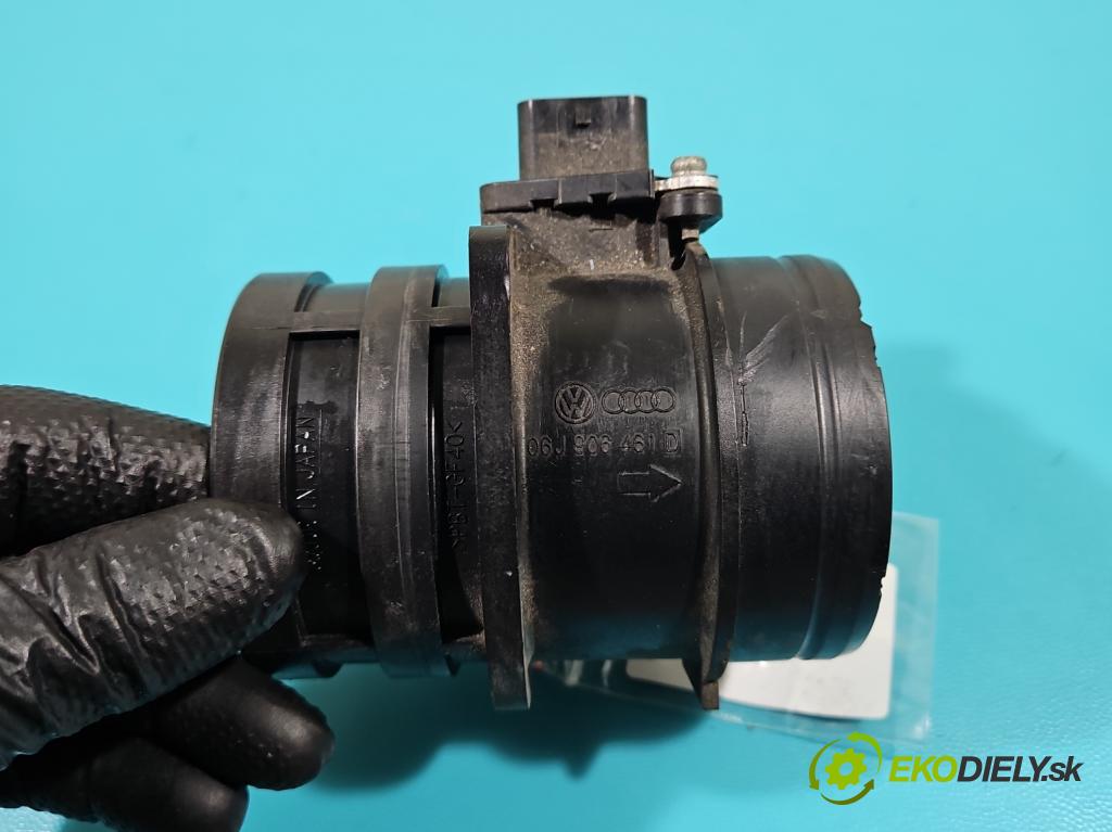 Audi Q5 2008-2016 2.0 TFSI 211KM manual 155 kW 1984 cm3 5- průtokoměr: 06J906461D (Váhy vzduchu)