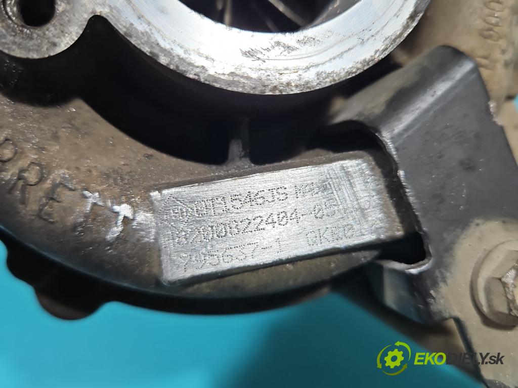 Renault Master III 2010-2019 2.3 dci 101 hp manual 74 kW 2299 cm3 5- Turbodmychadlo 795637-1 (Turbodúchadla (kompletní))