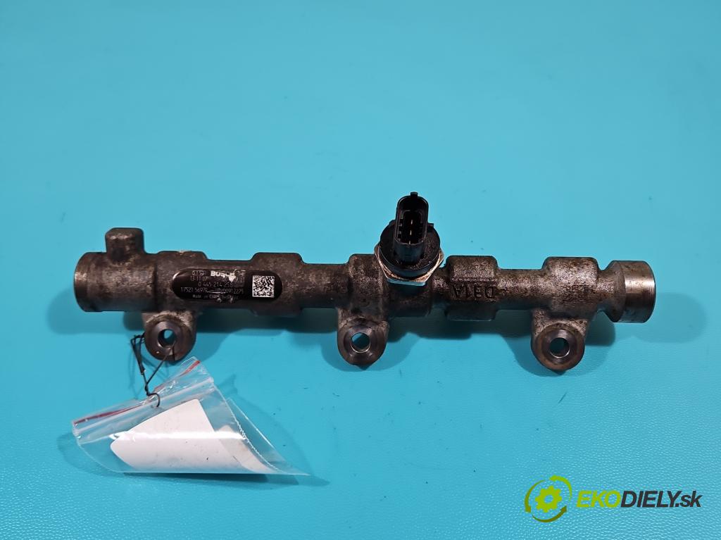 Renault Master III 2010-2019 2.3 dci 101 HP manual 74 kW 2299 cm3 5- lišta vstrekovacia 0445214258 (Vstrekovacie lišty)